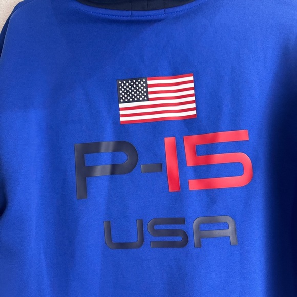 Polo Ralph Lauren P-15 Off Shore Sailing Team Vintage Jacket Size Medium - Picture 2 of 10